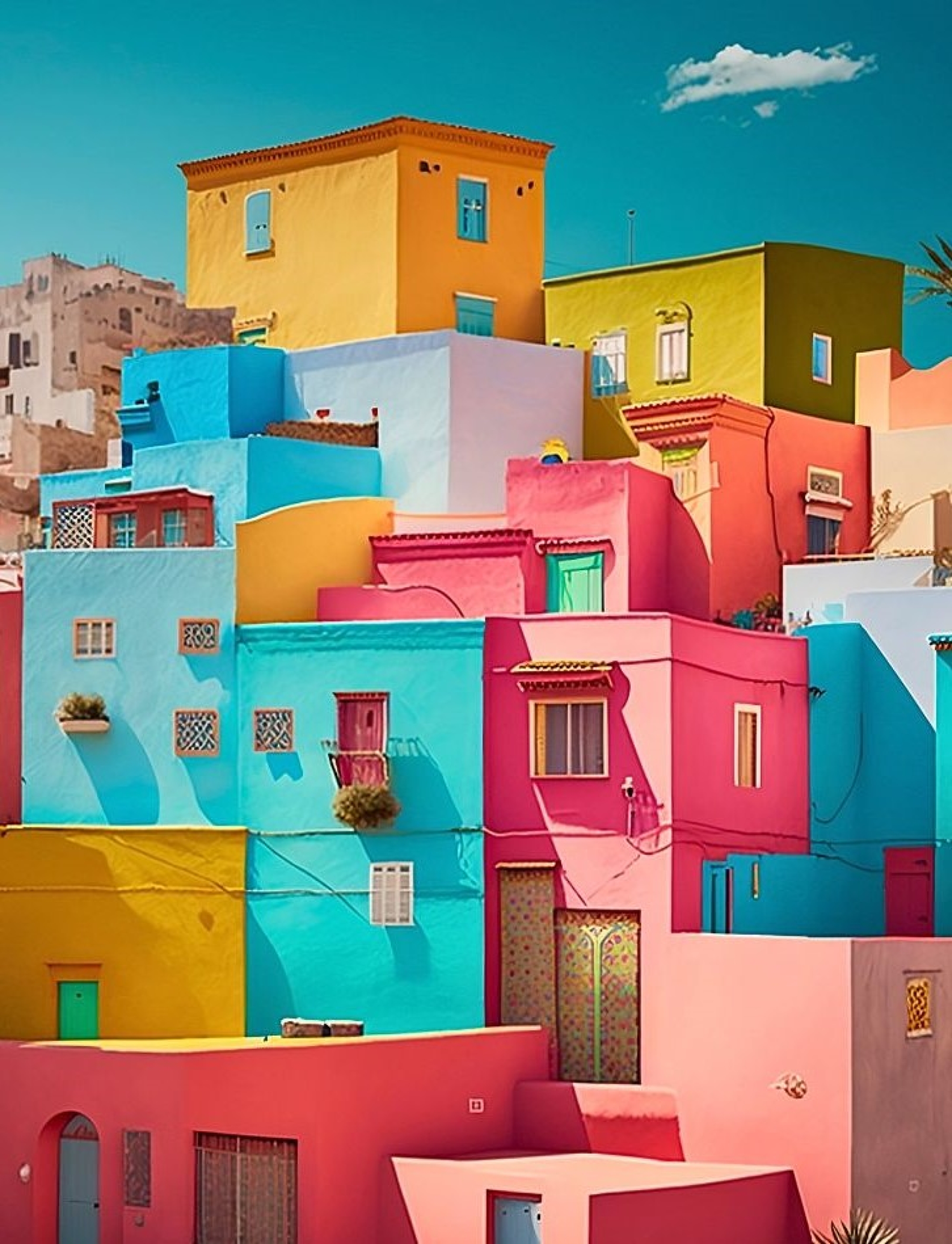FAÇADES: COLOURS AND RESISTANCE